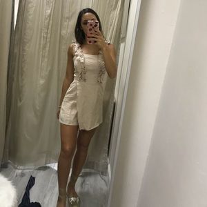 Isabelle’s Cabinet Olivaceous Ruffle Romper